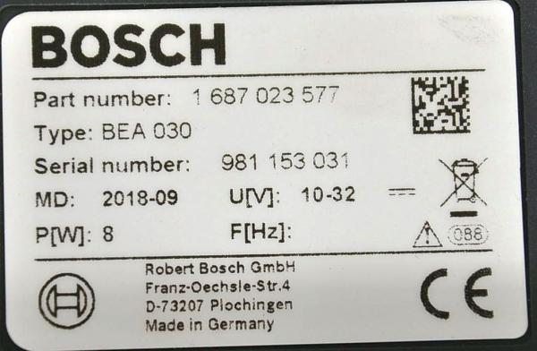 Bosch BEA 030 Drehzahl / Temperatur Messmodul 1687023577 AU Gerät Diagnosegerät