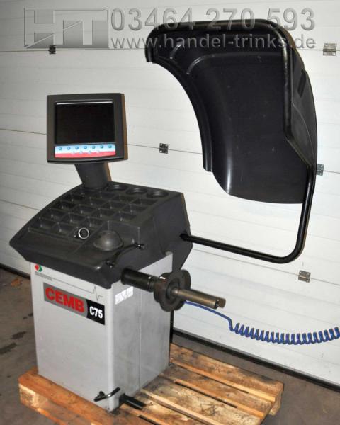 CEMB C75 -2 SE Reifenwuchtmaschine Auswuchtmaschine Wuchtemaschine pneu Radspann