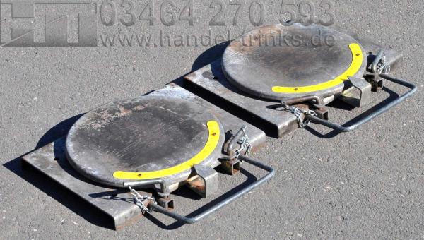 2 Stück Drehplatten Achsmessstand Achsmessgerät Achsvermessung John Bean Snap On