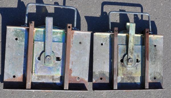 2 Stück Drehplatten Achsmessstand Achsmessgerät Achsvermessung John Bean Snap On