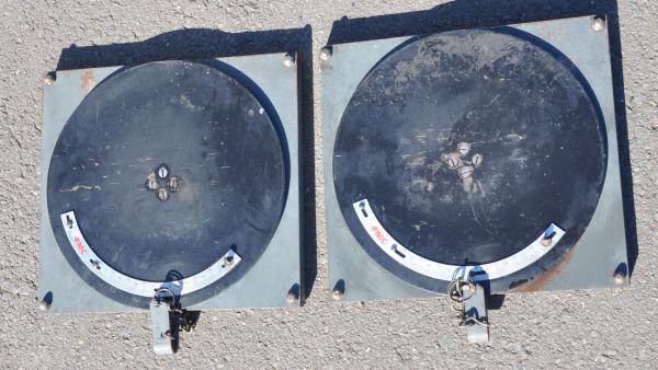 2 Stück Drehplatten Achsmessstand Achsmessgerät Achsvermessung John Bean Snap On