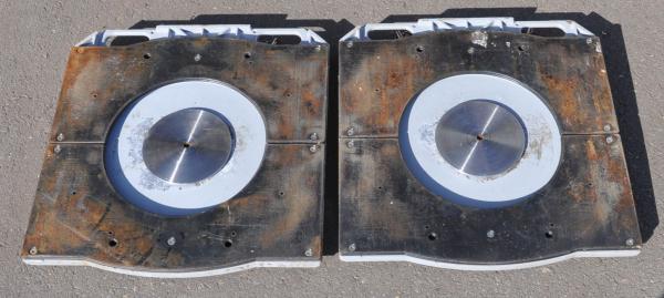 2 Stück Drehplatten Achsmessstand Achsmessgerät Achsvermessung John Bean Snap On