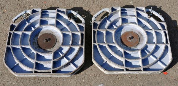 2 Stück Drehplatten Achsmessstand Achsmessgerät Achsvermessung John Bean Snap On