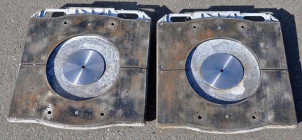 2 Stück Drehplatten Achsmessstand Achsmessgerät Achsvermessung John Bean Snap On