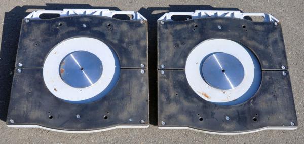 2 Stück Drehplatten Achsmessstand Achsmessgerät Achsvermessung John Bean Snap On