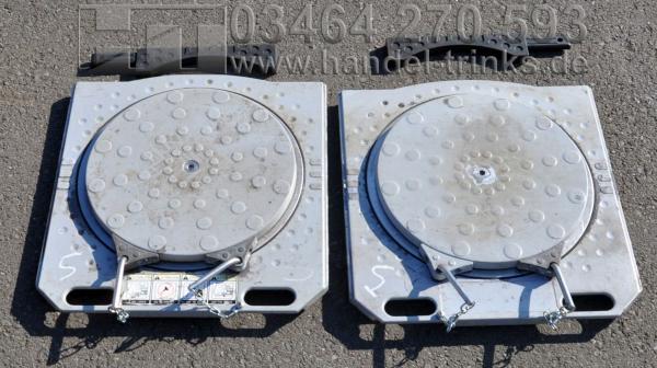 2 Stück Drehplatten Achsmessstand Achsmessgerät Achsvermessung John Bean Snap On