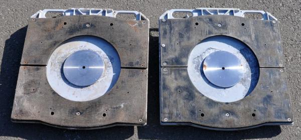 2 Stück Drehplatten Achsmessstand Achsmessgerät Achsvermessung John Bean Snap On