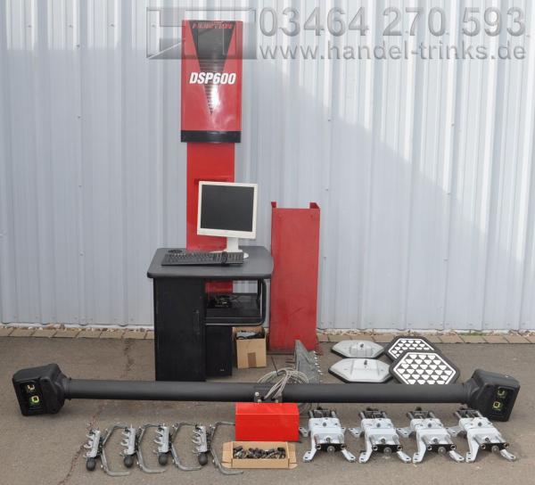 Hunter DSP 600 3D Achsmessstand Achsvermessung Spureinstellen Spurvermessung