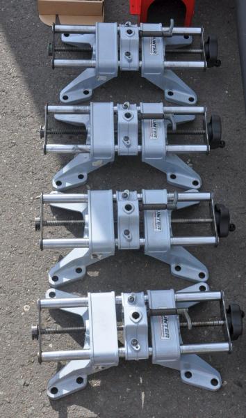 Hunter DSP 600 3D Achsmessstand Achsvermessung Spureinstellen Spurvermessung