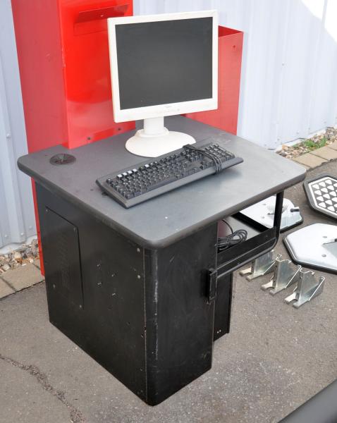 Hunter DSP 600 3D Achsmessstand Achsvermessung Spureinstellen Spurvermessung