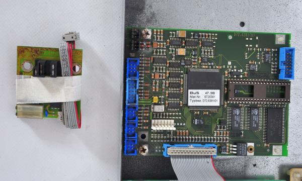 Hofmann Geodyna Reifenauswuchtmaschine kpl E Box 5001 Netzteil Prozessorplatine
