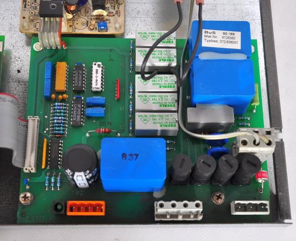 Hofmann Geodyna Reifenauswuchtmaschine kpl E Box 5001 Netzteil Prozessorplatine