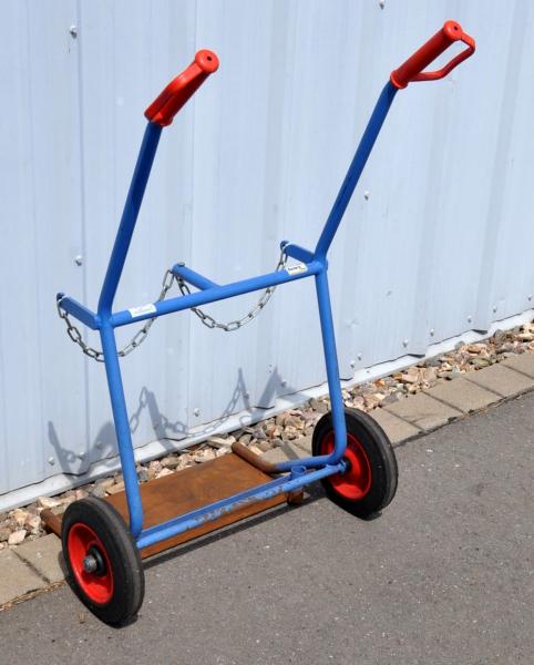 FETRA FL6 100Kg Flaschenwagen Gasflaschenwagen Sackkarre Schweißwagen