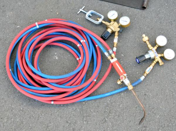 FETRA FL6 100Kg Flaschenwagen Gasflaschenwagen Acetylen Sauerstoff Rothenberger