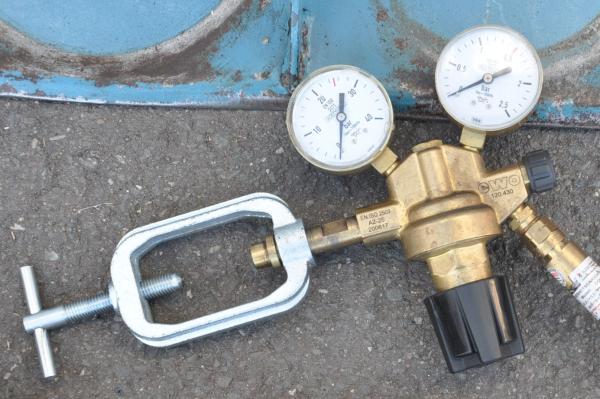 Flaschenwagen NIES 2 x 20L Gasflaschenwagen Acetylen Sauerstoff von Rothenberger