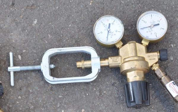 Flaschenwagen NIES 2 x 20L Gasflaschenwagen Acetylen Sauerstoff von Rothenberger