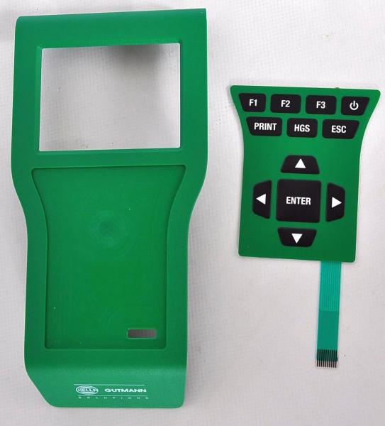 Hella Gutmann Mega Macs MM42SE Diagnosegerät Front Schalen Tausch Gehäusetausch