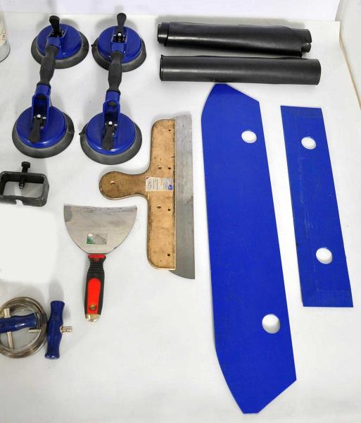 Scheibenreparatur Autoglas Set Scheibenwechsel Werkzeug Glass Repair Glasmontage