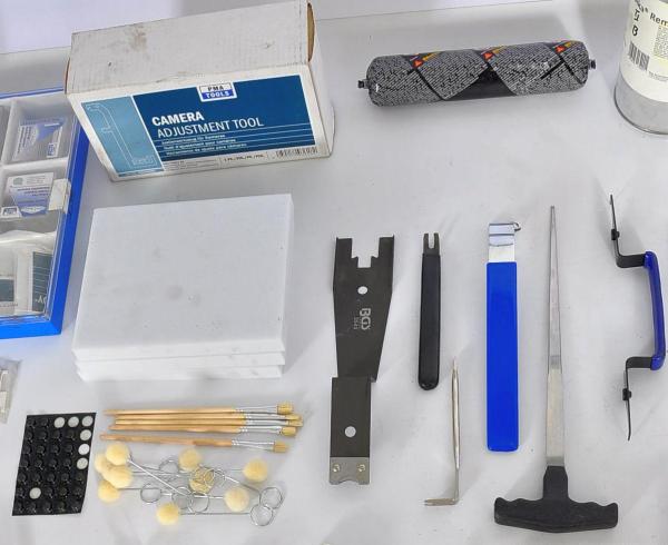 Scheibenreparatur Autoglas Set Scheibenwechsel Werkzeug Glass Repair Glasmontage