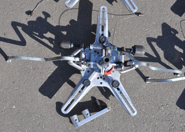 4 Stück HAWEKA Radklammern für Achsmeßstand Pro Clamp 12 bis 22 Zoll V501 V901