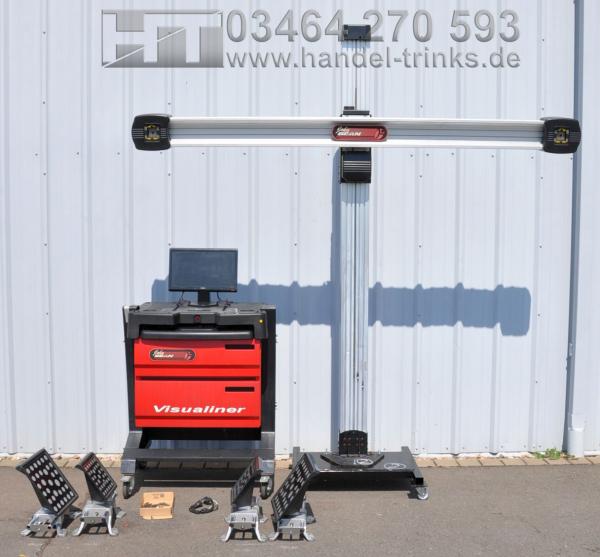 John Bean Visualiner 3D2 Lift Achsvermessung MOBIL Daten 2024 3D Achsmessstand