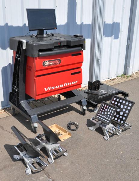 John Bean Visualiner 3D2 Lift Achsvermessung MOBIL Daten 2024 3D Achsmessstand