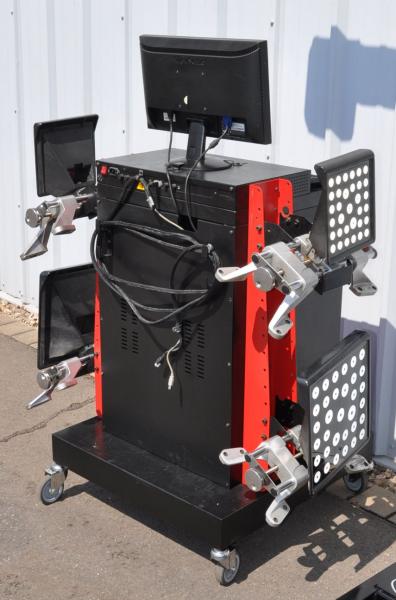 John Bean Visualiner 3D2 Lift Achsvermessung MOBIL Daten 2024 3D Achsmessstand