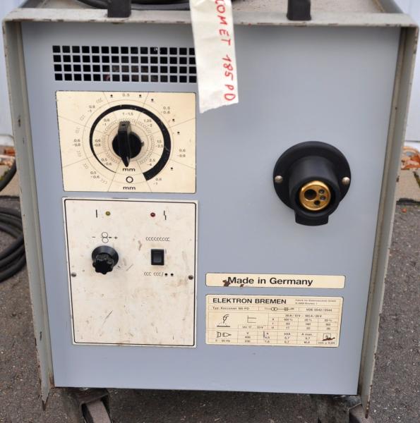 ELEKTRON KERCOMET 185 CO2 Schutzgas Schweißgerät MIG MAG Schutzgasschweißgerät