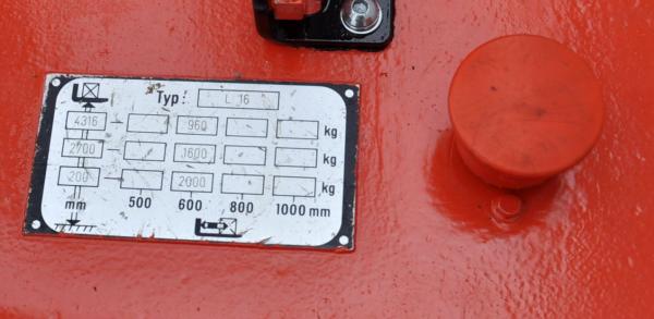 Linde L 165 Triplex 1,6To Hubwagen Deichselstapler Hochhubwagen Hubhöhe: 4316 mm