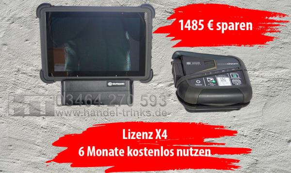 Hella Gutmann Mega Macs X X4 Diagnosegerät Update 81 OBD SDI Modul X4 Tablet VCI