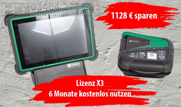 Hella Gutmann Mega Macs X X3 Diagnosegerät Update 81 OBD SDI Modul X3 Tablet VCI