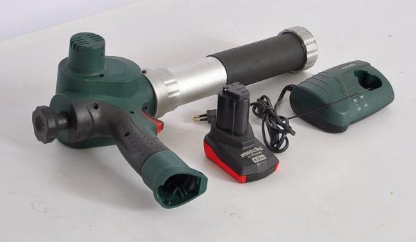 Metabo Akku Kartuschenpistole KPA 10.8 Volt für Folienbeutel Kartuschenpresse