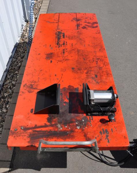 Motorradhebebühne Werther 500 Kg Montagerampe Zweirad Hebebühne Hublift Zweirad