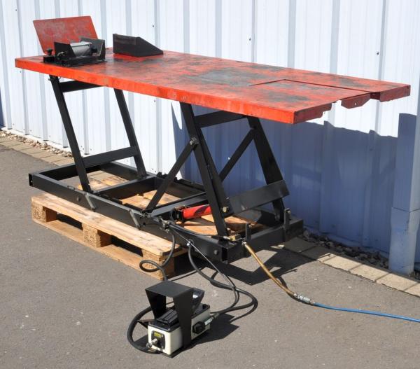 Motorradhebebühne Werther 258 IP Montagerampe Zweirad Hebebühne Hublift Zweirad