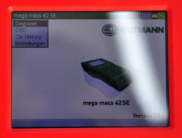 Diagnosegerät Hella Gutmann Mega Macs MM42 SE Update V79 OBD Tester VCI Docking