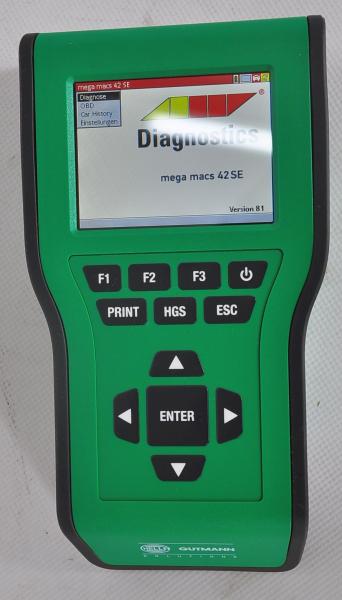 Hella Gutmann Mega Macs MM42 SE Diagnosegerät Update V81 OBD Tester VCI Docking