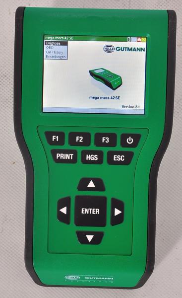 Hella Gutmann Mega Macs MM42 SE Diagnosegerät Update V81 OBD Tester VCI Docking