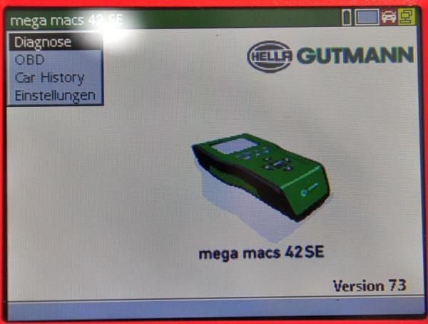 Hella Gutmann Mega Macs MM42 SE Diagnosegerät aktuell V73 OBD Tester 301486 VCI