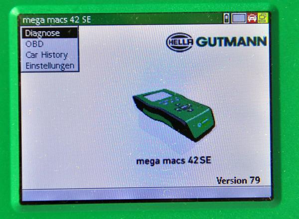 Hella Gutmann Mega Macs MM42 SE Diagnosegerät Update V79 OBD Tester VCI Docking
