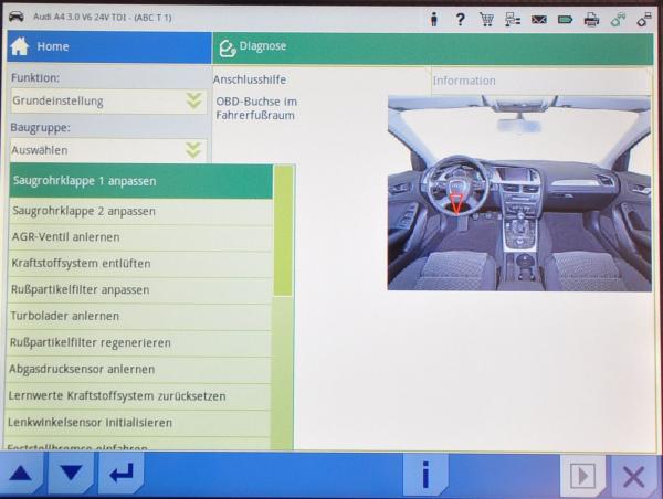 Hella Gutmann Mega Macs MM56 Diagnosegerät aktuell Update V82 OBD Tester HG VCI