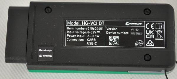 Hella Gutmann Mega Macs MM56 Diagnosegerät aktuell Update V82 OBD Tester HG VCI