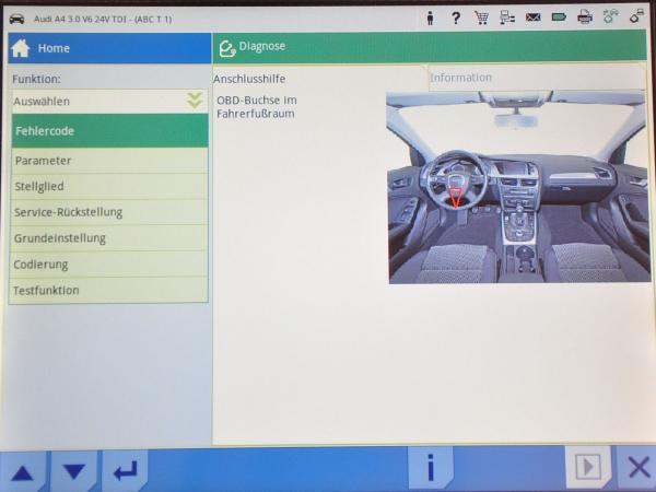 Hella Gutmann Mega Macs MM56 Diagnosegerät aktuell Update V82 OBD Tester HG VCI