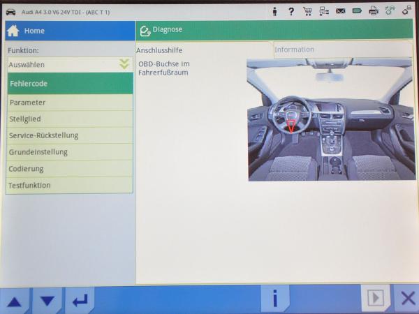 Hella Gutmann Mega Macs MM56 Diagnosegerät Update V80 OBD Tester VCI