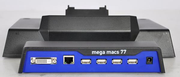 Hella Gutmann Mega Macs MM77 Diagnosegerät aktuell Update V82 OBD HG VCI Docking