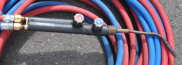Flaschenwagen NIES 2 x 20L Gasflaschenwagen Acetylen Sauerstoff von Rothenberger