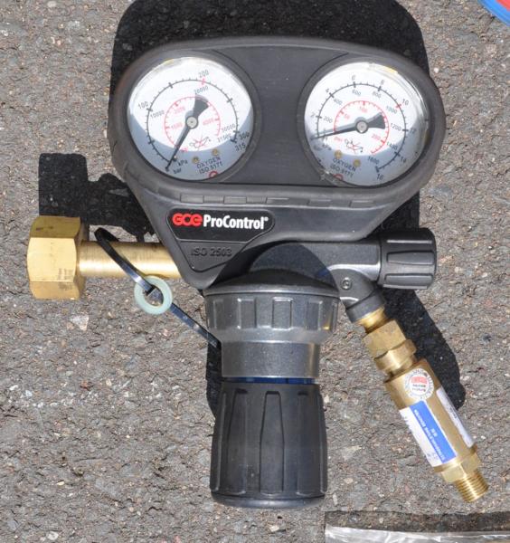 NIES 2 x 20L Flaschenwagen Gasflaschenwagen Acetylen Sauerstoff von Rothenberger