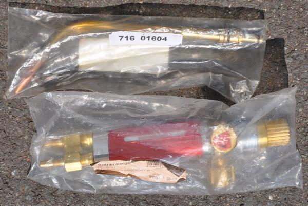 NIES 2 x 20L Flaschenwagen Gasflaschenwagen Acetylen Sauerstoff von Rothenberger