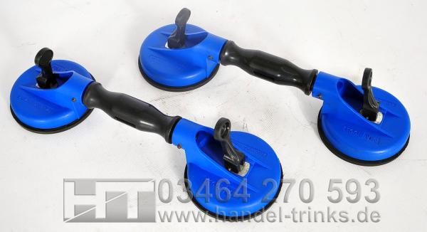 2 x Doppelgelenk Saugheber KG PMA / VERIBOR Glassauger Glasheber Vakuumheber