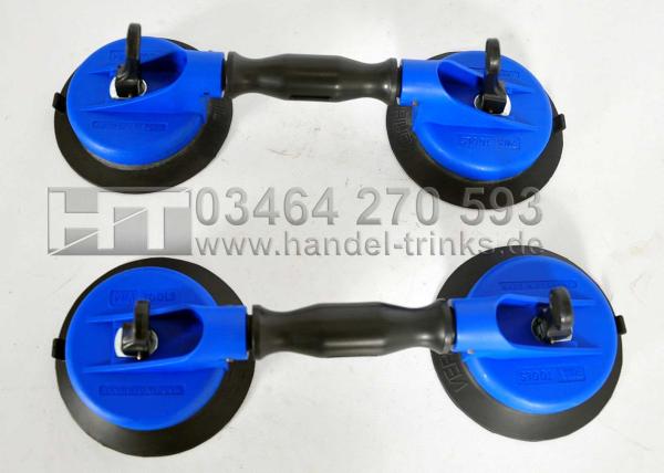 2 x Doppelgelenksaugheber 45 KG PMA / VERIBOR Glassauger Glasheber Vakuumheber