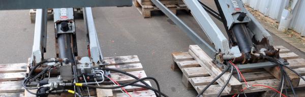 Rotary Lift Scherenhebebühne 3,5t Hebebühne Nachhub Achsspiel Rüttler Achsmessen